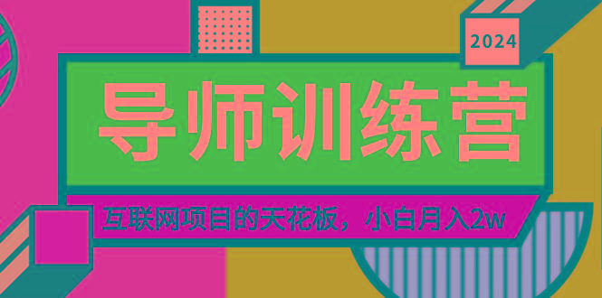 《导师训练营》精准粉丝引流的天花板，小白月入2w-云网创