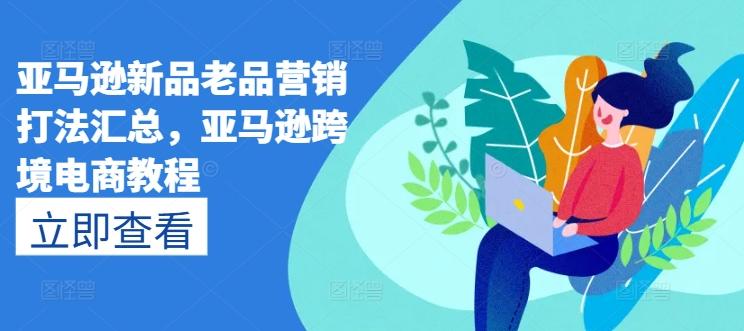 亚马逊新品老品营销打法汇总，亚马逊跨境电商教程-云网创