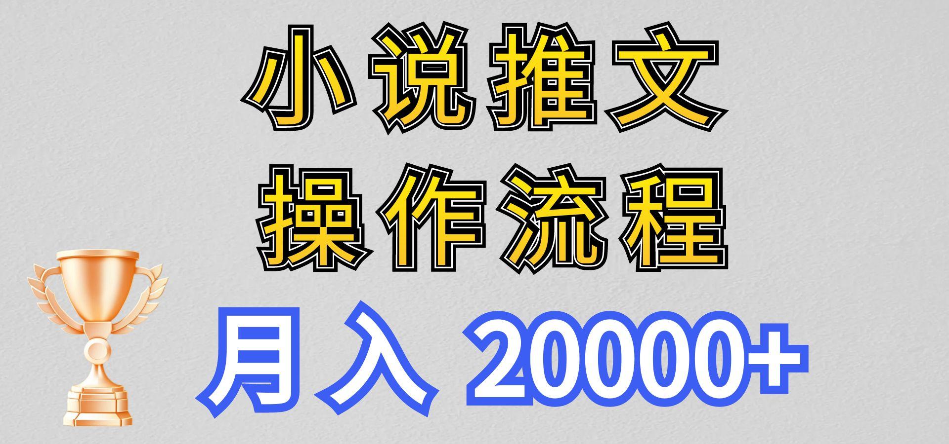 小说推文项目新玩法操作全流程，月入20000+，门槛低非常适合新手-云网创