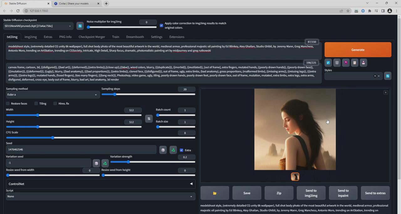图片[2]-Stable Diffusion 大师班: 利用AI创建艺术图像及视频-31视频课-中英字幕-云网创