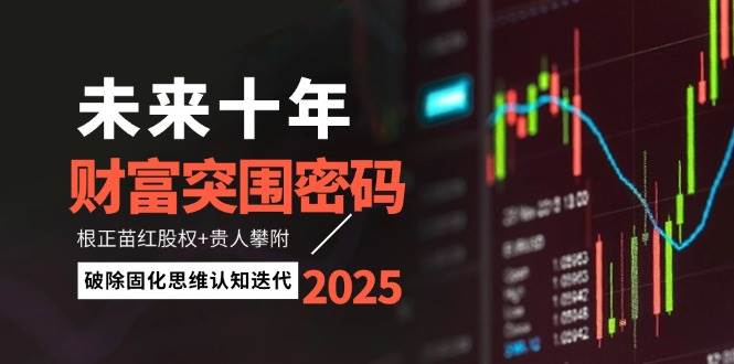 未来十年财富突围密码：根正苗红股权+贵人攀附，破除固化思维认知迭代-云网创