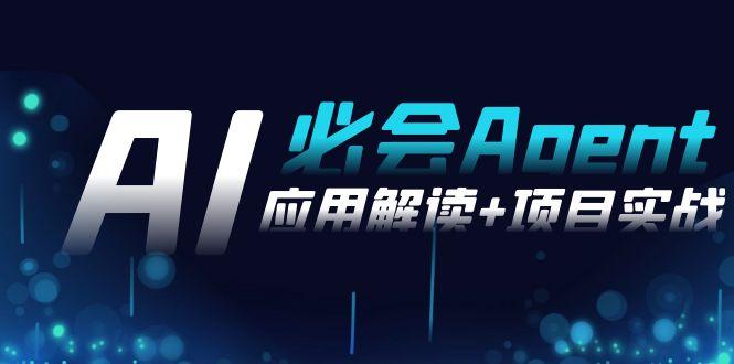 2024Ai必会 Agent(应用解读+项目实战)，一站式搞定Agent应用(71节课)-云网创