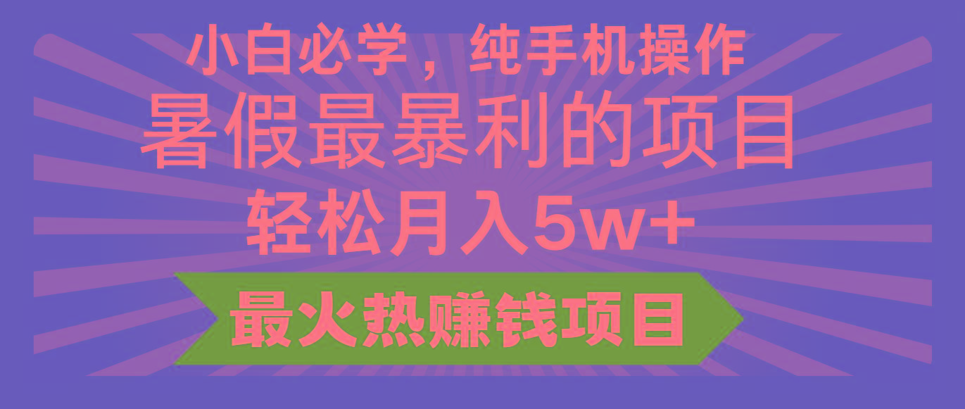 2024暑假最赚钱的项目,小红书咸鱼暴力引流简单无脑操作,每单利润最少500+-云网创