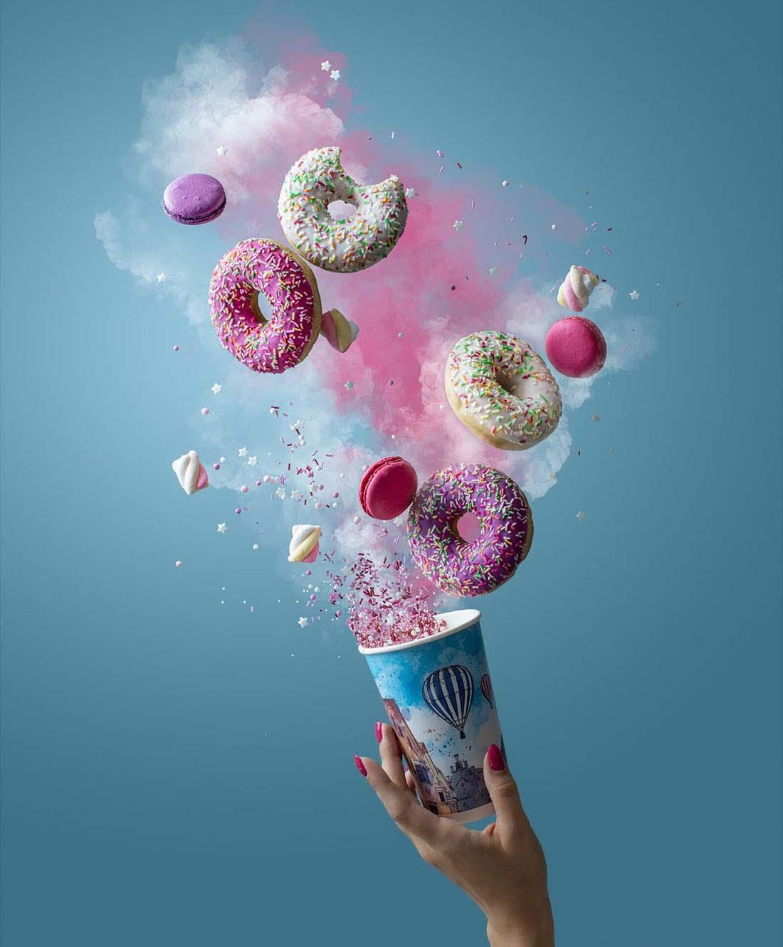 图片[2]-摄影师Daria Kalugina 12种悬浮美食摄影布光造型教程-21节课-中文字幕-云网创