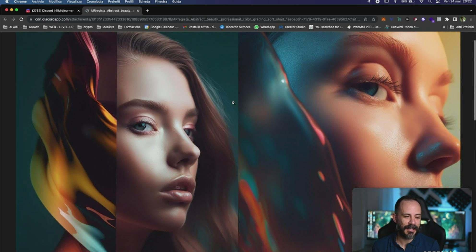 图片[6]-Midjourney AI人工智能创建和销售令人惊叹的海报教程-10节课-中英字幕-云网创