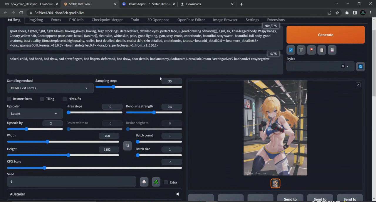 图片[4]-利用Stable Diffusion创建动漫艺术图像使用AI绘画赚钱-中英字幕-云网创