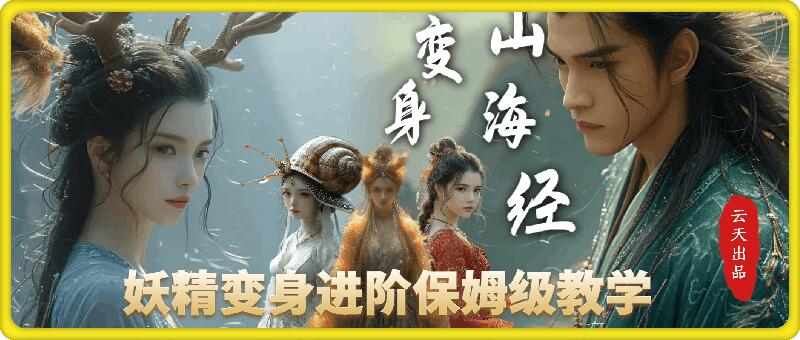 云天AI山海经变身视频教程,妖精变身进阶保姆级教学-云网创