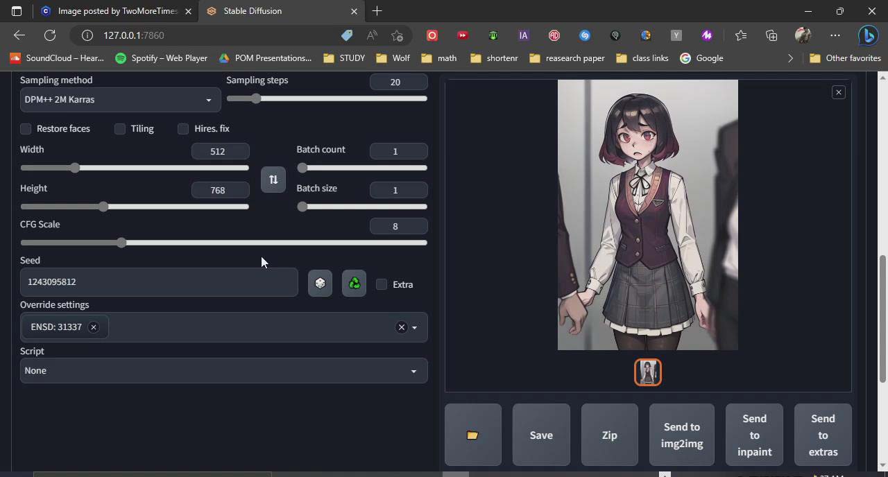 图片[6]-利用Stable Diffusion创建动漫艺术图像使用AI绘画赚钱-中英字幕-云网创