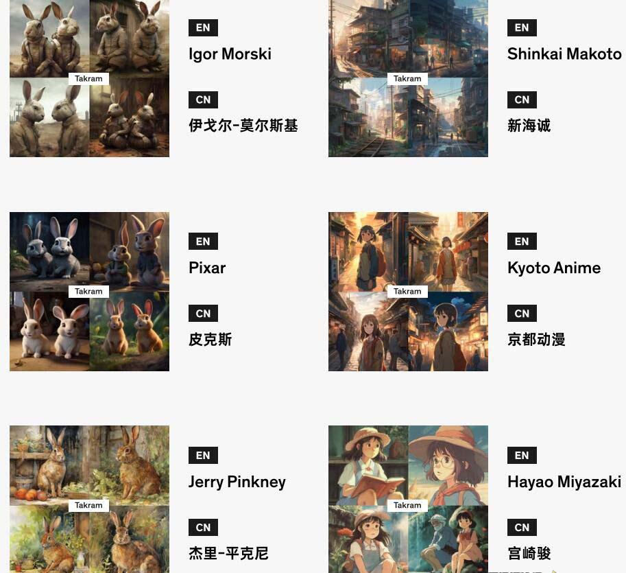 图片[1]-Midjourney辞典AIGC中英双语图文辞典+提示关键词Prompt大全-云网创