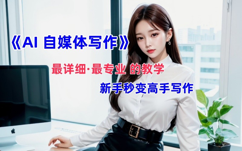 全网最全最细最专业的“AI自媒体写作”教学，新手小白秒变写作高手！-云网创