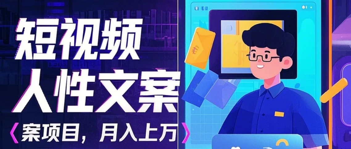利用AI自动制作短视频人性文案项目：揭秘月入上万的精准流量变现秘籍-云网创