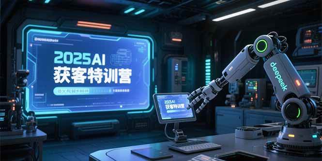 （15289期）2025AI获客特训营，AI图文视频全制作，deepseek工具实操教学-云网创