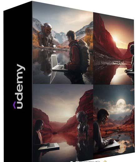 ChatGPT4 和 MidJourney AI 绘画聊天革命性指南教程-33节视频课-中英字幕-云网创