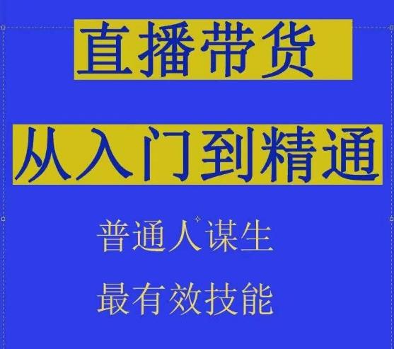 2024抖音直播带货直播间拆解抖运营从入门到精通，普通人谋生最有效技能-云网创