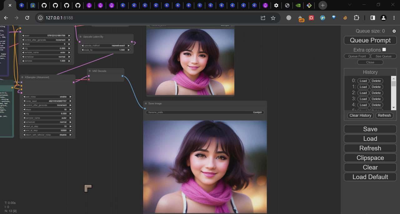 图片[2]-ComfyUI利用Stable Diffusion学习AI GUI工作流程教程-中英字幕-云网创