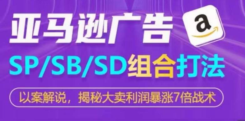 亚马逊SP/SB/SD广告组合打法，揭秘大卖利润暴涨7倍战术-云网创
