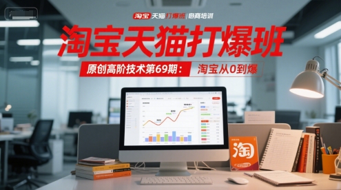 淘宝天猫打爆班原创高阶技术第69期:淘宝从0到爆-云网创