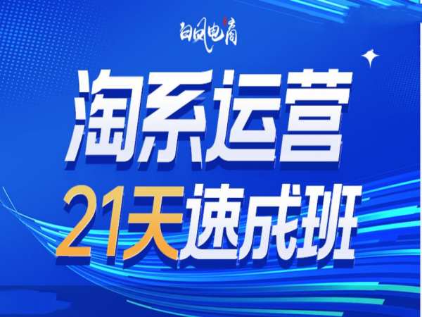 淘系运营21天速成班35期,年前最后一波和2025方向-云网创