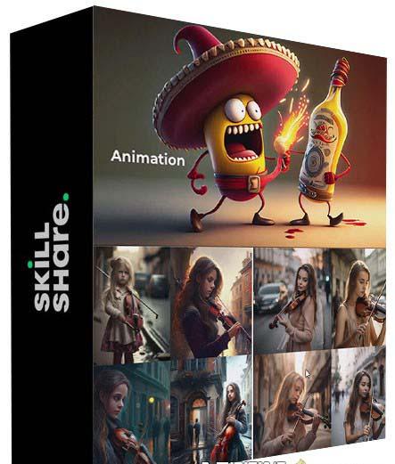 图片[1]-掌握 MidJourney V5 AI + ChatGPT创建一致的角色设计图像-22节课-中英字幕-云网创