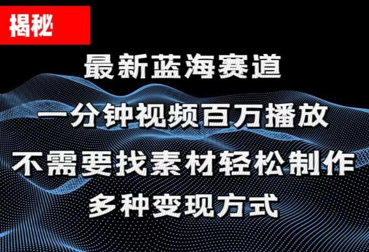揭秘！一分钟教你做百万播放量视频，条条爆款，各大平台自然流，轻松月...-云网创
