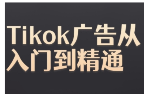Tiktok Ads实操教程，Tiktok广告从入门到精通-云网创