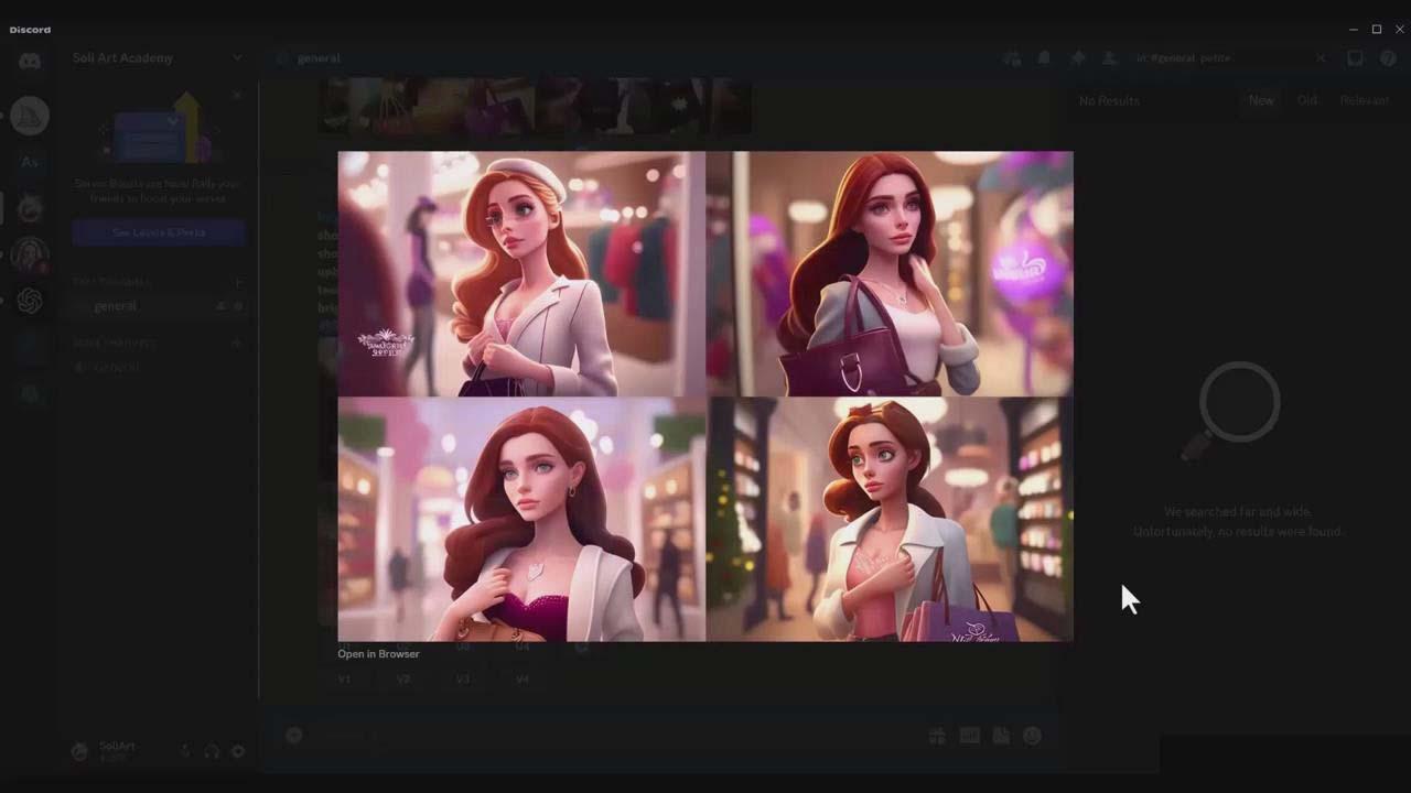 图片[5]-掌握 MidJourney V5 AI + ChatGPT创建一致的角色设计图像-22节课-中英字幕-云网创