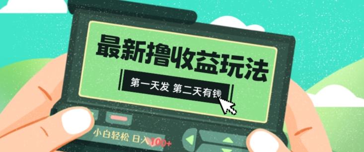 2024最新撸视频收益玩法，第一天发，第二天就有钱-云网创