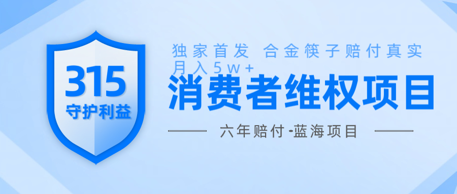 维Q赔付合金筷子玩法小白也能月入5w+风口项目实操-云网创