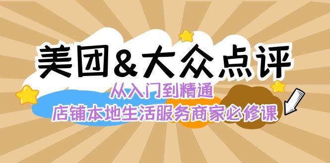 美团+大众点评 从入门到精通：店铺本地生活 流量提升 店铺运营 推广秘术 评价管理-云网创