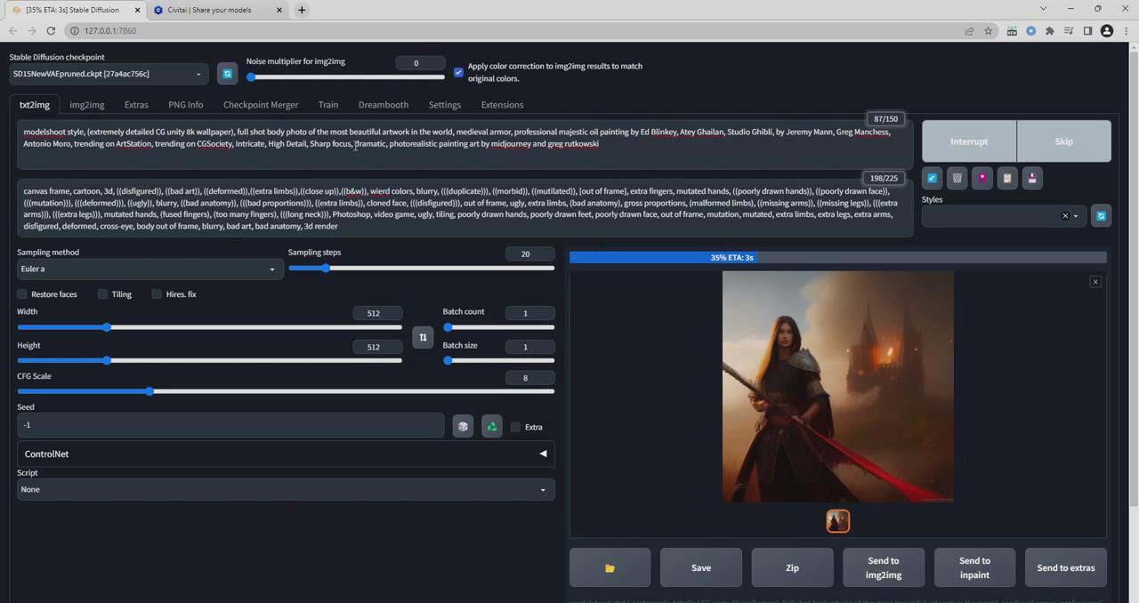 图片[1]-Stable Diffusion 大师班: 利用AI创建艺术图像及视频-31视频课-中英字幕-云网创