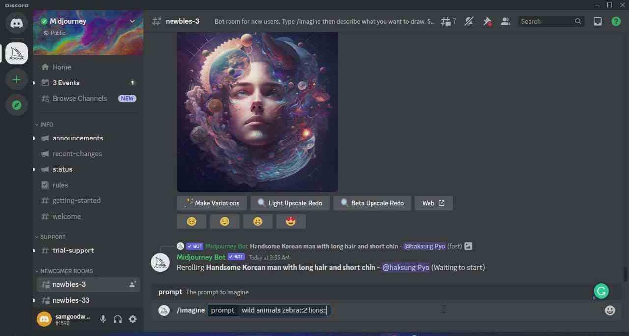 Midjourney AI人工智能艺术图片从入门到高级创作教程-33节课-中英字幕-云网创