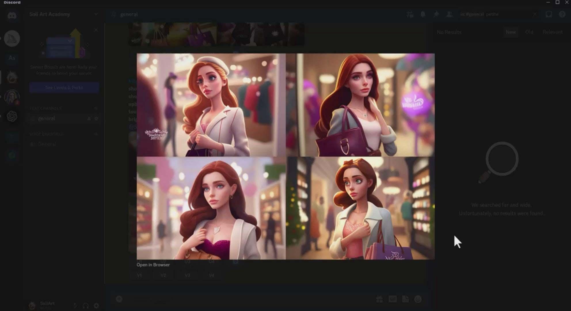 图片[8]-掌握 MidJourney V5 AI + ChatGPT创建一致的角色设计图像-22节课-中英字幕-云网创